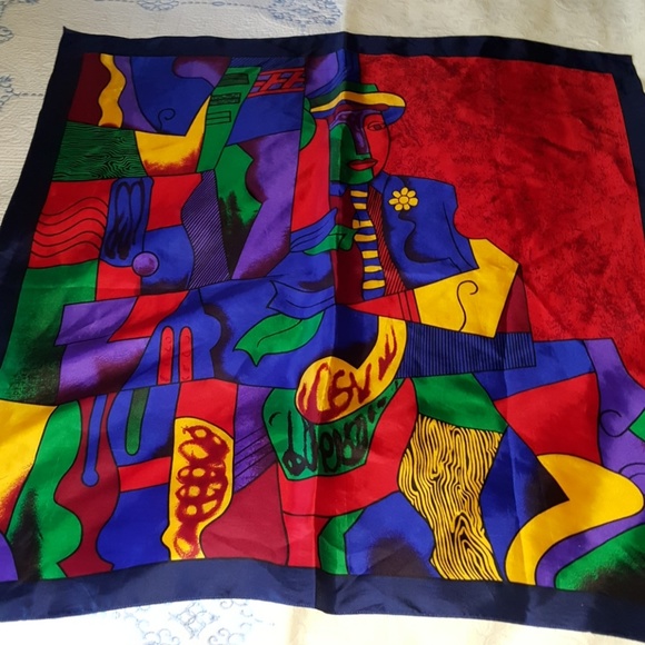🌺Scarf🌺  Picasso Painting - Picture 2 of 4